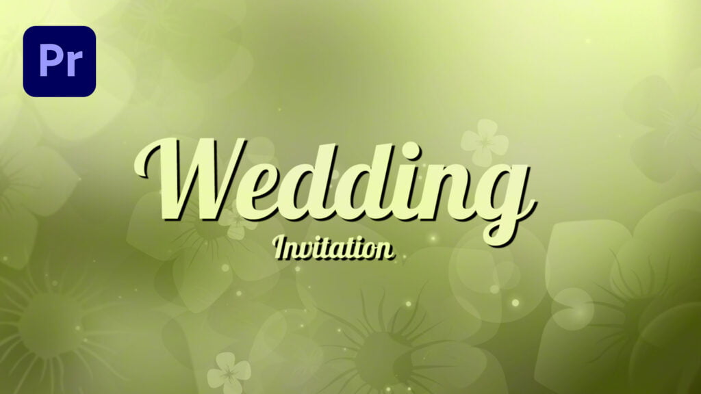 Premiere pro wedding invitation templates free download