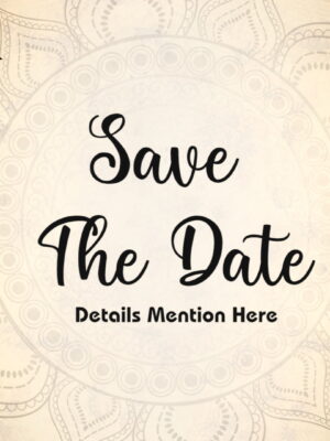 E Indian Wedding Invitation Video Template for PR