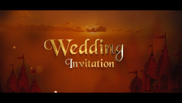 Wedding Invitation Video Adobe Premiere Pro Project (Template)