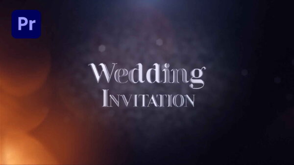 Wedding Invitation Video | Adobe Premiere Pro Project (Template)