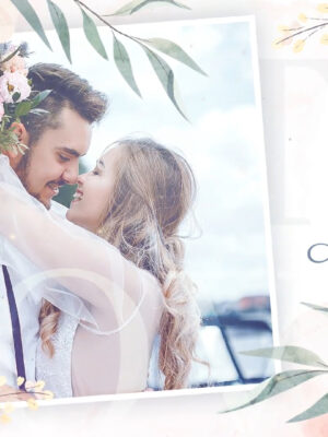 01 Elegant Wedding Invitation Video Template for AE Project